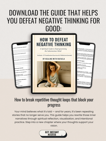 How to Defeat Negative Thinking in 5 Lessons