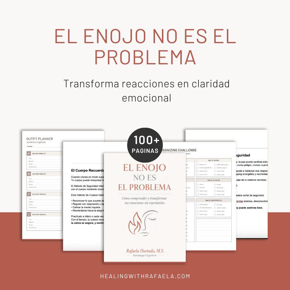 El Enojo No Es El Problema: Cómo comprender y transformar tus emociones sin reprimirlas