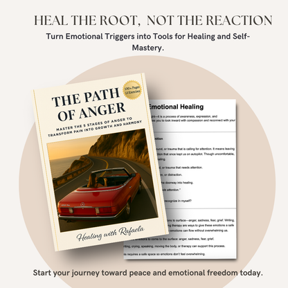 The Path of Anger: A Healing Workbook Understanding, Transforming & Integrating Emotions