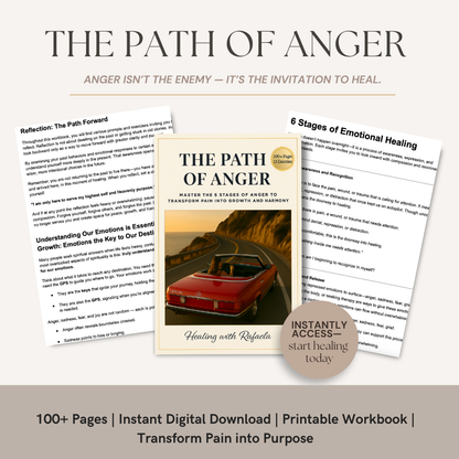 The Path of Anger: A Healing Workbook Understanding, Transforming & Integrating Emotions