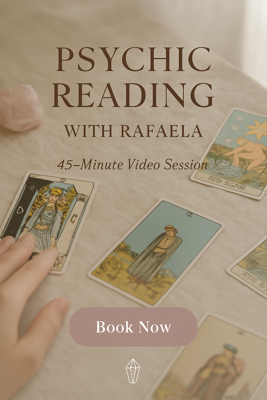 Psychic Reading with Rafaela via Zoom