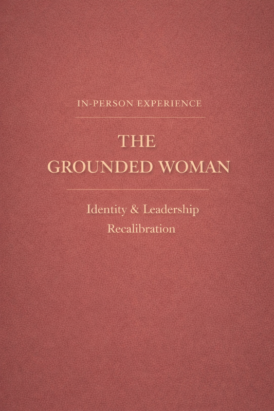 The Grounded Woman Intensive: In-Person Identity & Leadership Recalibration