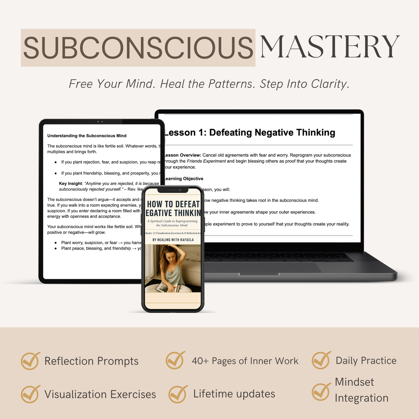 How to Defeat Negative Thinking in 5 Lessons